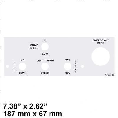 Picture of Decal - Upper Control Box