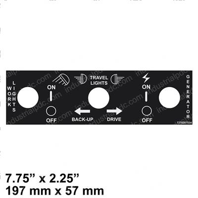 Picture of Decal - Upper Control Board