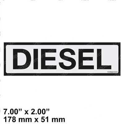 Picture of Decal - Diesel
