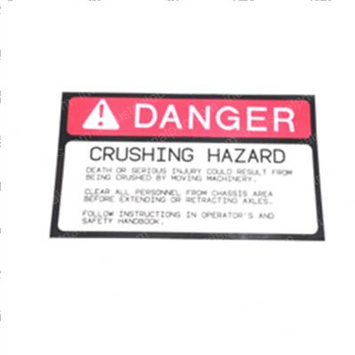 Picture of Decal - Danger