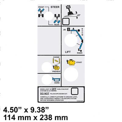 Picture of Decal - Upper Control Box