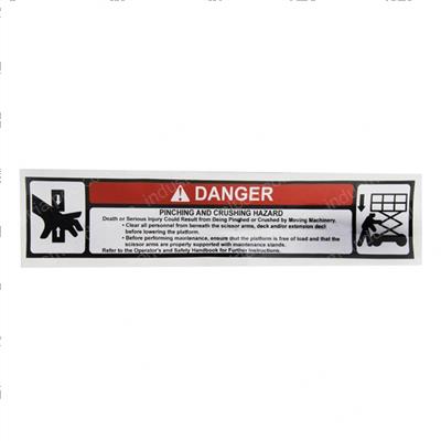 Picture of Decal - Pinching Crushing