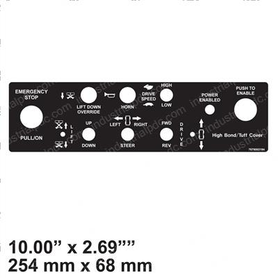Picture of Decal - Upper Control Box