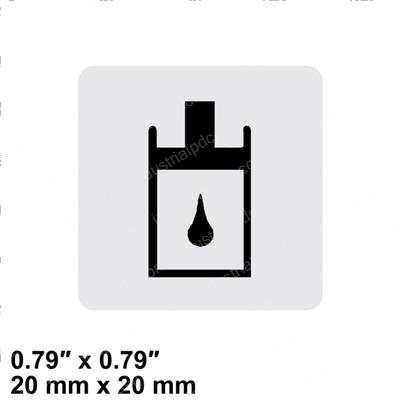 Picture of Decal Hyd Oil