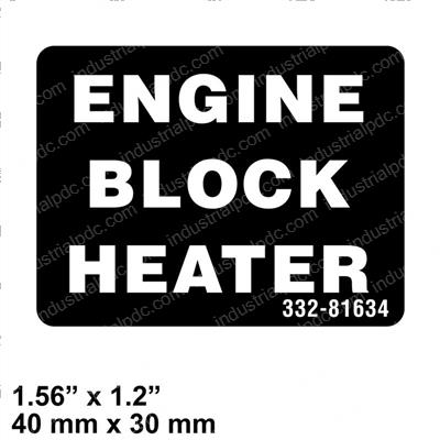 Picture of Decal - Engine Block Heater