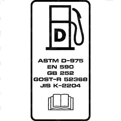 Picture of Decal Diesal Fuel