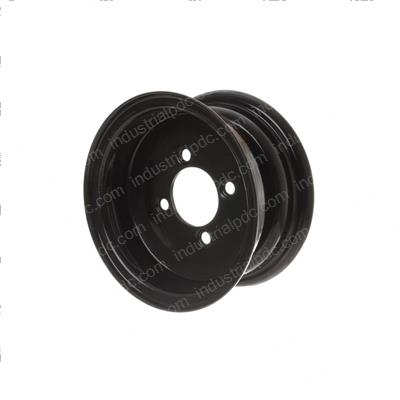 Picture of Wheel- 8x3.75- 4 on 3.75 Blk