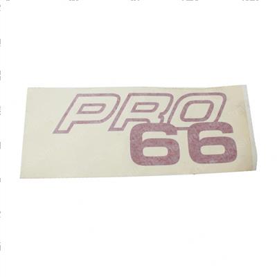 Picture of Decal Pro 66 Logo