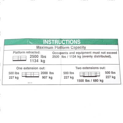 Picture of Decal - Notice Mx Cp Gs84
