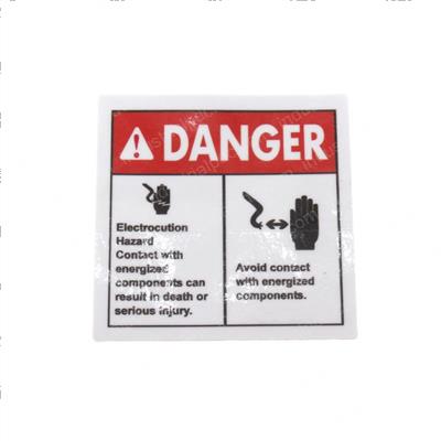 Picture of Decal Danger High Voltage