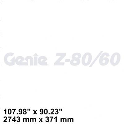 Picture of Decal Cosmetic Genie Z-80/60