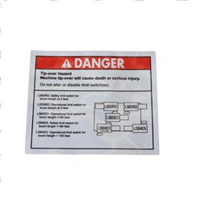 Picture of Decal Danger Do Not Alter Swtc