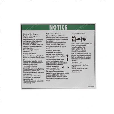 Picture of Decal - Instructions
