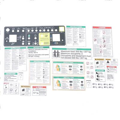 Picture of Decal Kit-S80x Plat-Word-Ansi