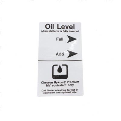 Picture of Decal Label Rykon/Fluid Level