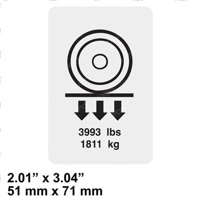 Picture of Decal-Label-Wheel Ld-Gs4069be