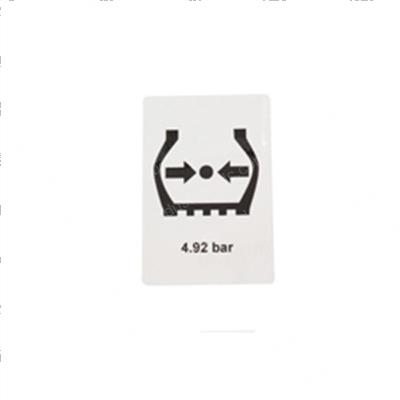 Picture of Decal Label Tire Pressure S60