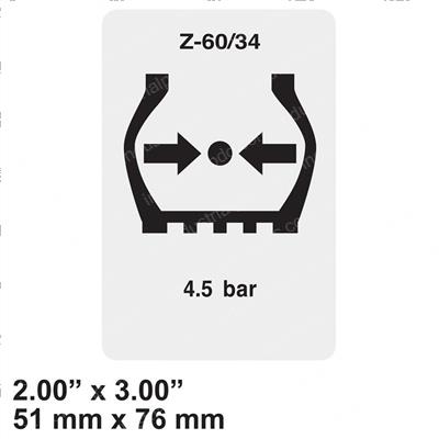 Picture of Decal - Tire Specs Z60