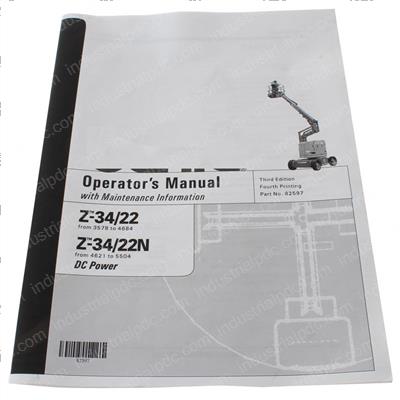 Picture of Manual - Oper Z34/34n 3rd Ed