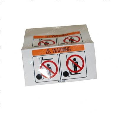 Picture of Decal - Do Not Stand