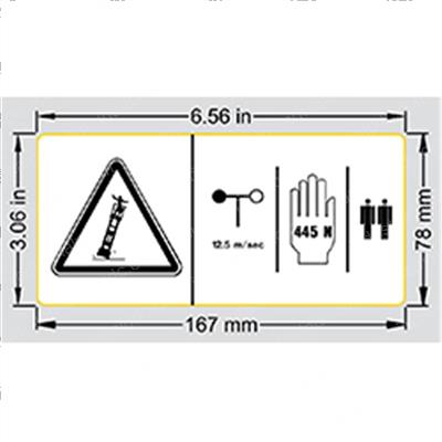 Picture of Decal - Side Force 445n