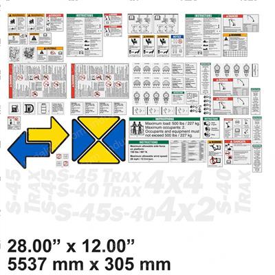 Picture of Decal Kit - S40/45x
