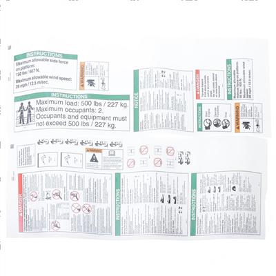 Picture of Decal Kit,z60,plat,wrd-1,ansi