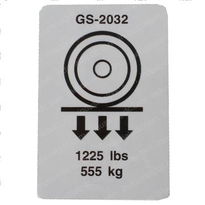 Picture of Decal - Wheel Load 2032