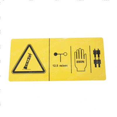 Picture of Decal Danger Side Frc Gs68ansi