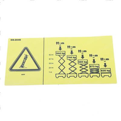 Picture of Decal - Danger Maxcap Ce Gs2046