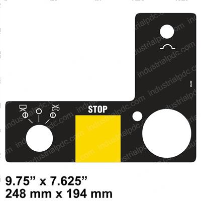 Picture of Decal - Control Panel