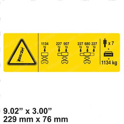 Picture of Decal - Dang Max Cap 3384 Ansi