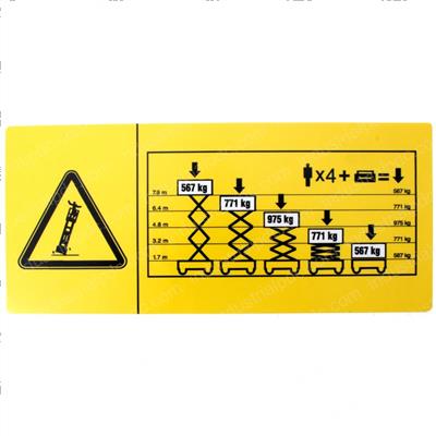 Picture of Decal Danger Maxcap Ce Gs2668