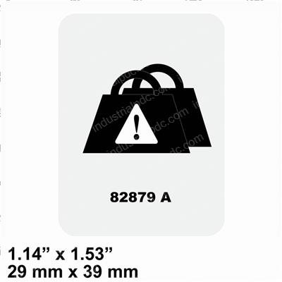 Picture of Decal Label Platform Overload