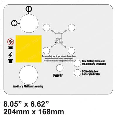 Picture of Decal - Interlock Display Iwps