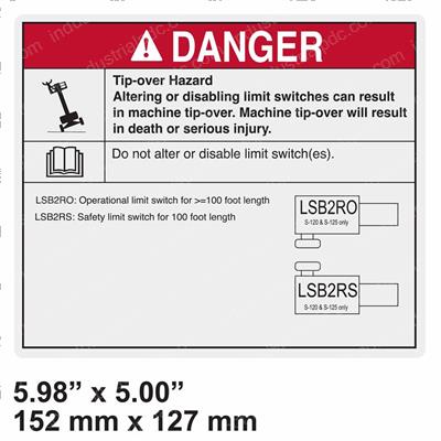 Picture of Decal - Danger Do Not Alter