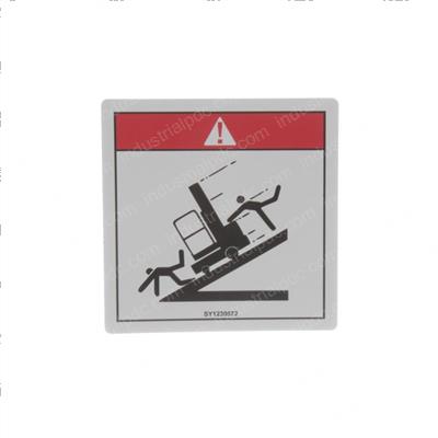 Picture of Decal - Slope Caution