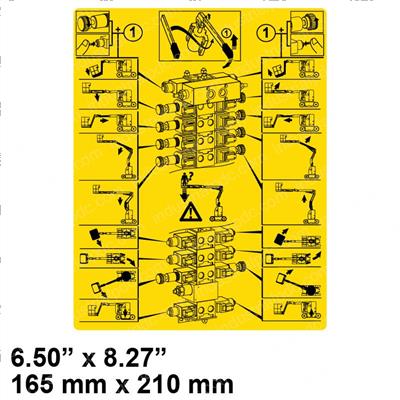 Picture of Decal - Hyd Operating Instruct