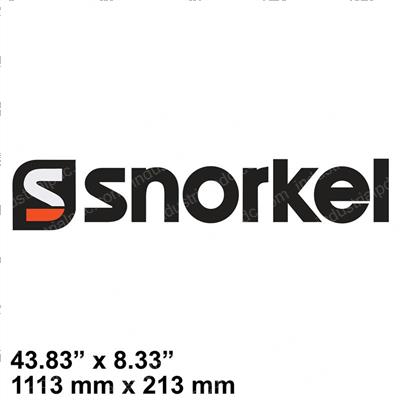 Picture of Decal - Snorkel Logo 8.00