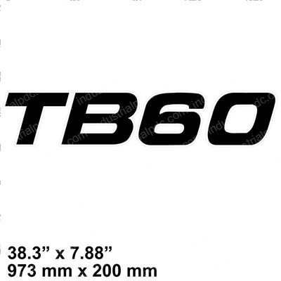 Picture of Decal - Model Tb60