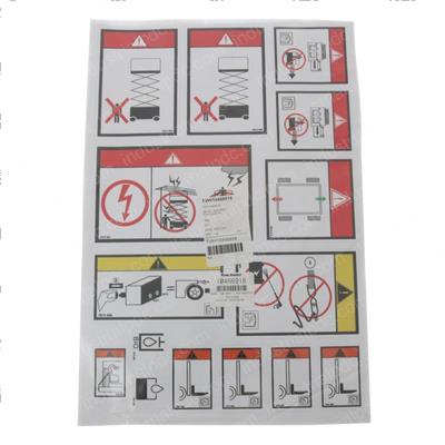 Picture of Decal- Sub Assy 1 Tvh/12233779