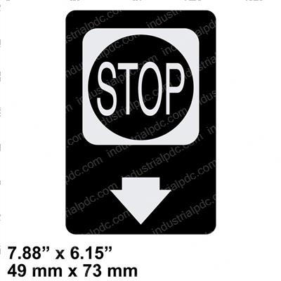 Picture of Decal - Stop