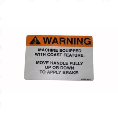 Picture of Decal - Warning