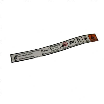 Picture of Decal - Tip Over Hazard