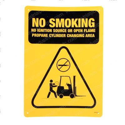 Picture of Safety Sign - No Smoking Lpg Ch