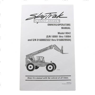 Picture of Manual - Parts