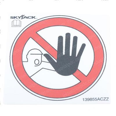 Picture of Label, Vl, Keep Clear Pictoria
