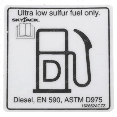 Picture of Label, Vl, Diesel Ultra Low Su