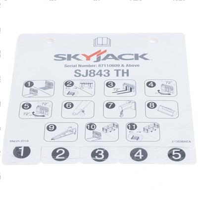 Picture of Load Chart Group Sj843 Th (eng