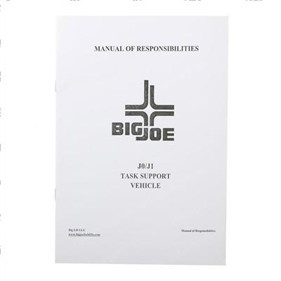 Picture of J1 Manual of Responsibilities